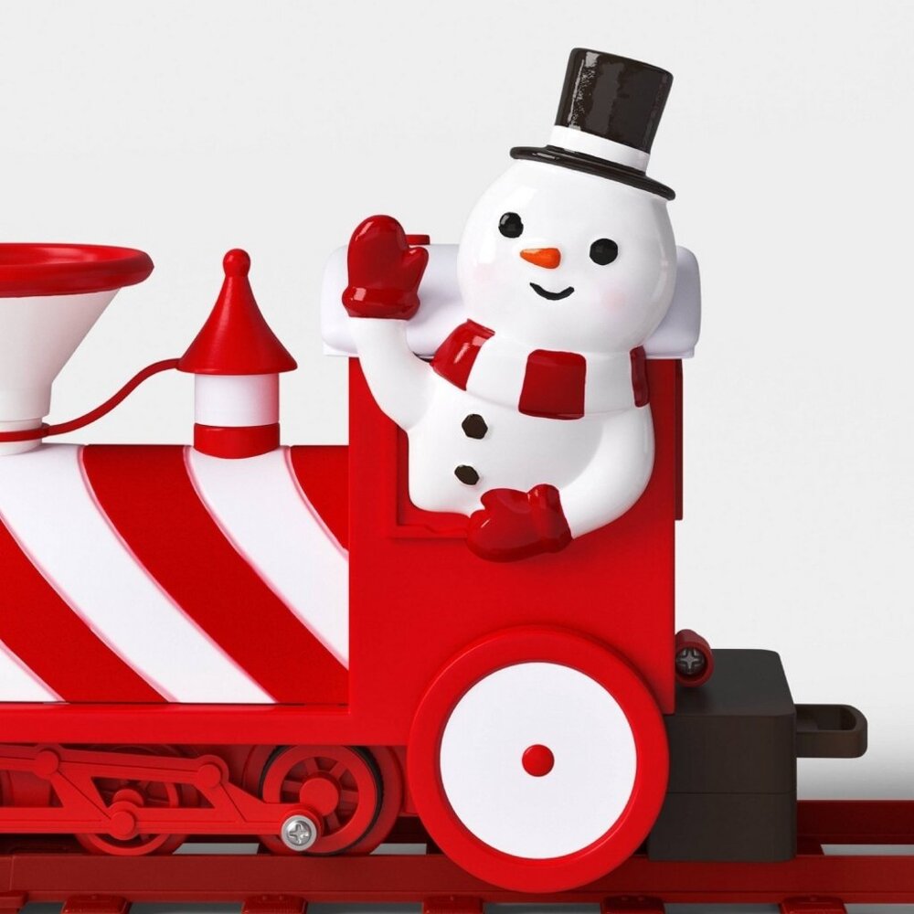 Wondershop Christmas Mist Series Train Set Real Steam - LED Light - Plays Music - Picture 3 of 8